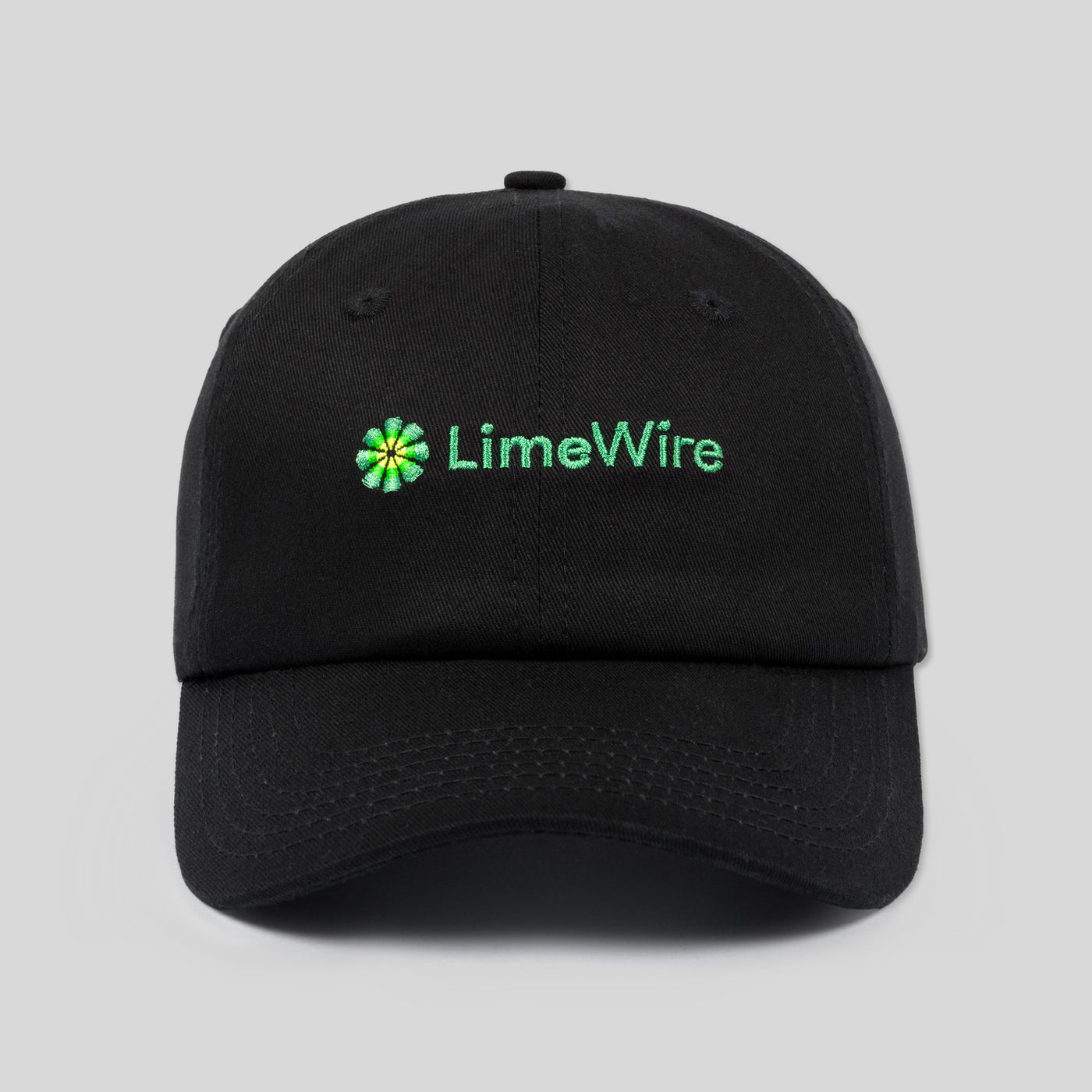 Black LimeWire Dad Cap
