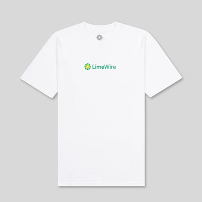 LimeWire White T-Shirt