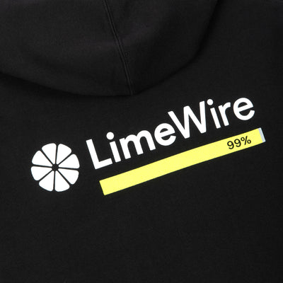 LimeWire Black Hoodie